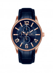Men's Ajax Series Leather Analog Watch W1814GPP070D