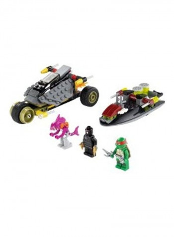 162-Piece Ninja Turtles Stealth Shell In Pursuit Building Set