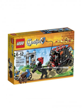 199-Piece Castle Gold Getaway Buiding Toy Set 70401