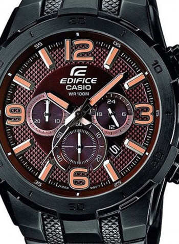 Men's Stainless Steel Chronograph Watch EFR-538BK-5AVUEF