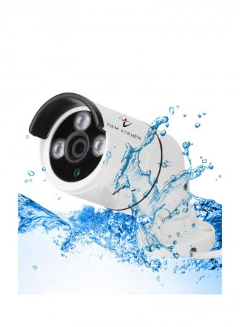 4-Channel Wi-Fi 2MP Security Surveillance Camera Kit IP Camera-Day/Night vision Bullet