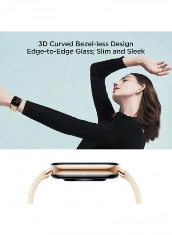 GTS 2 Smartwatch With Alexa Built-In Desert Gold