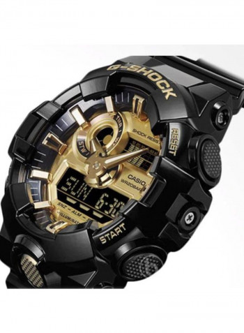 Men's Water Resistant Analog/Digital Watch GA-710GB-1ADR