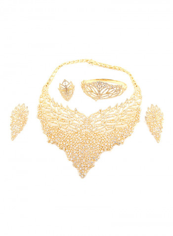 5 Piece Jaali Design Necklace Set