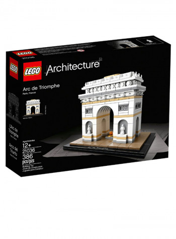 386-Piece Arc De Triomphe Building Kit 21036