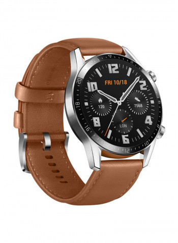 GT2 Smartwatch  Classic Edition With 14 Days Battery Pebble Brown