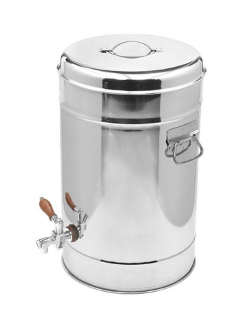 Stainless Steel Compact Tea Urns Silver 34x34x55.5cm
