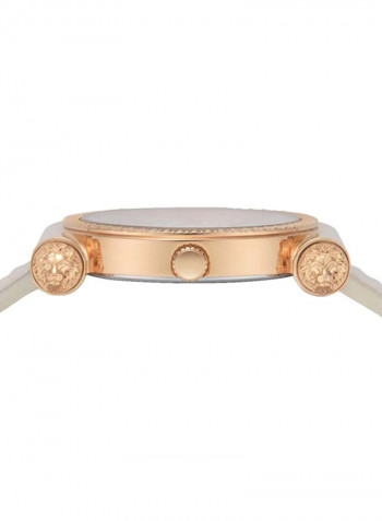 Women's Leather Analog Wrist Watch V WVSP1V0519