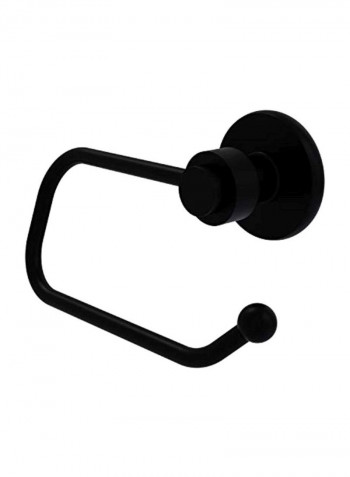 Mercury Collection Toilet Paper Holder Black 7x3x6inch