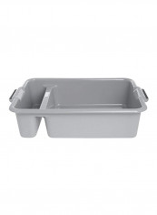 Two-Compartment Soap Dish Box Grey 23x6x17.5inch reviews Two-Compartment Soap Dish Box Grey 23x6x17.5inch