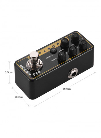Classic Digital Preamplifier Guitar Effect Pedal