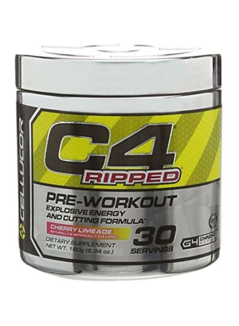 C4 Ripped Pre-Workout - Cherry Limeade - 30 Servings