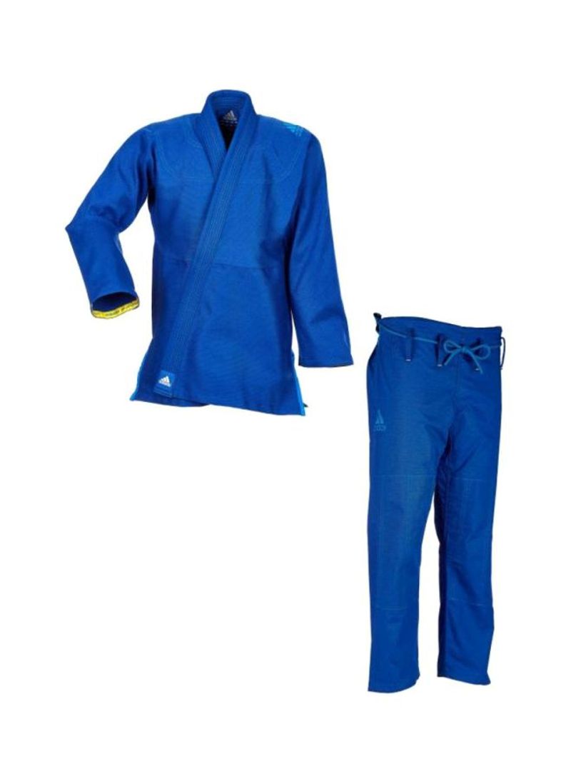 Challenge 2.0 Brazilian Jiu-Jitsu Uniform - Blue/Shock Blue, A4 190cm