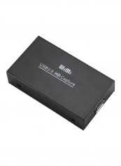 EC288 USB 3.0 HD Meeting Video Capture Box For OBS Black