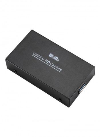 EC288 USB 3.0 HD Meeting Video Capture Box For OBS Black