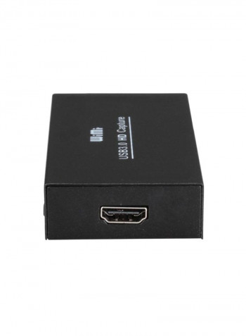 EC288 USB 3.0 HD Meeting Video Capture Box For OBS Black
