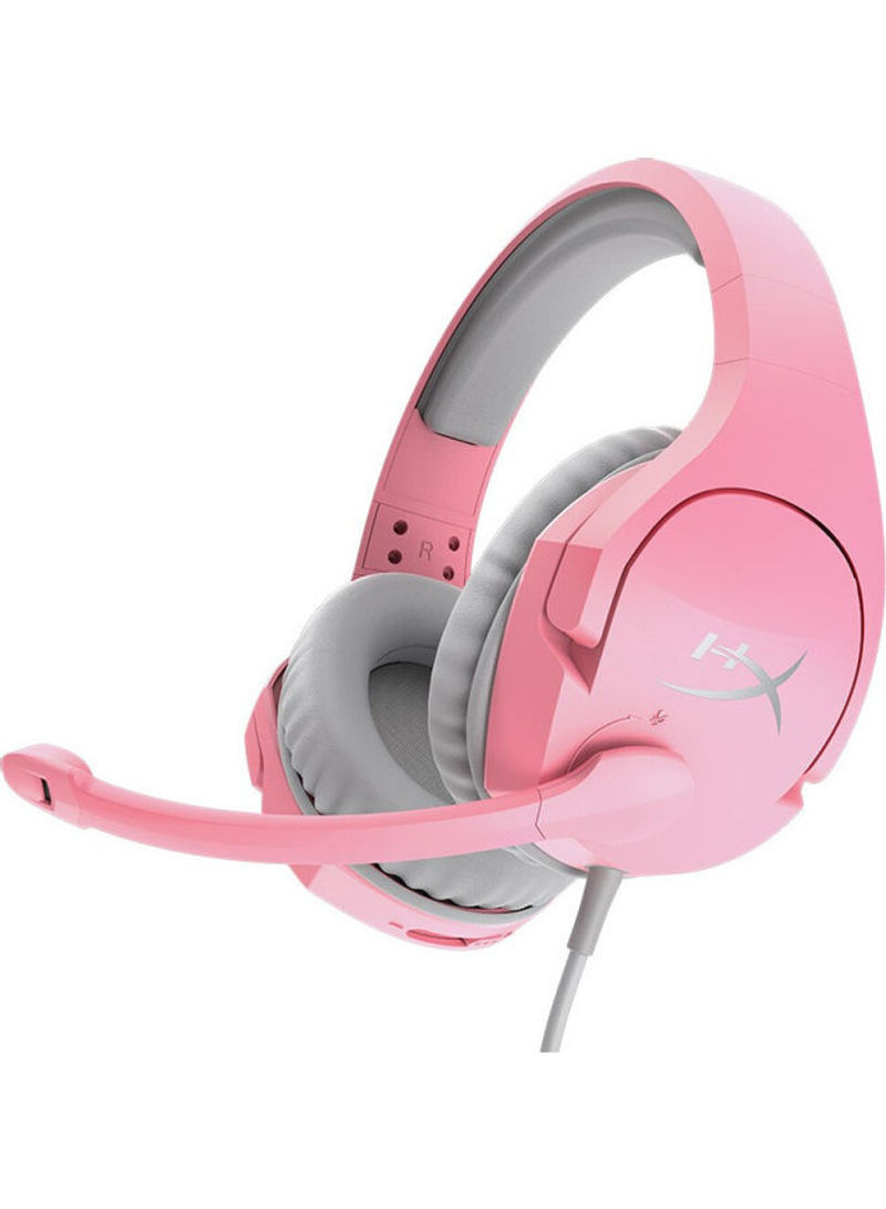 HyperX Cloud Orbit Gaming Over-Ear Headphones With Mic For PS4/PS5/XOne/XSeries/NSwitch/PC Pink