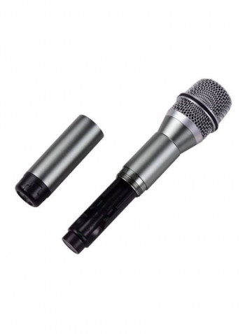 F4800 Professional 4 Channel UHF Wireless Microphone System I6054EU Grey/Black