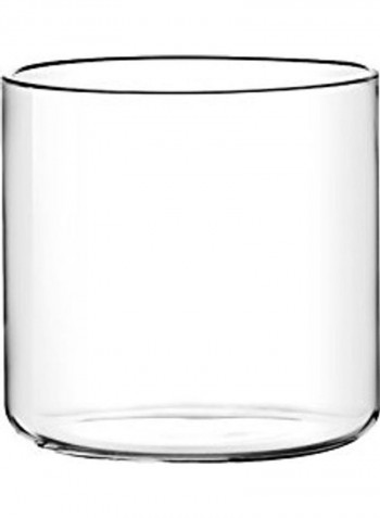 6-Piece Borosilicate Crystal Glass Clear
