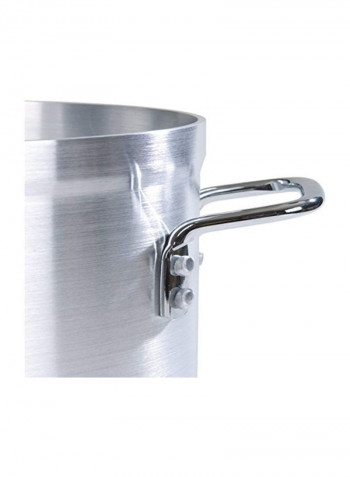 Aluminium Stock Pot Silver 40Quart
