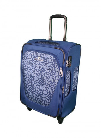 3-Piece Upright Soft Trolley Set Navy