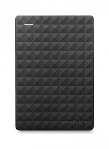 محرك أقراص صلبة خارجي ومحمول للتوسيع ومزود بمنفذ USB 3.0 أسود