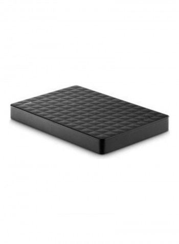 محرك أقراص صلبة خارجي ومحمول للتوسيع ومزود بمنفذ USB 3.0 أسود