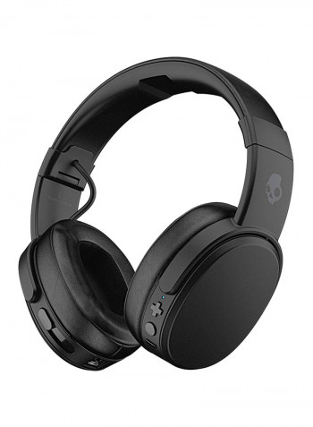 Crusher Wireless Over-Ear Headphones With Microphone Black