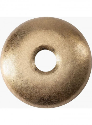 Donut Wall Sconce Gold 50x7.6x50cm