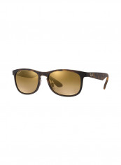 Men's Polarized Rectangular Sunglasses - Lens Size: 55 mm