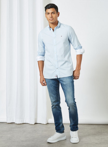 Flex Slim Fit T-Shirt Blue