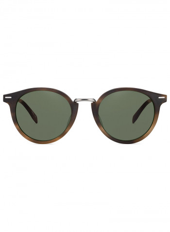 Full Rim Oval Shaped Sunglasses
