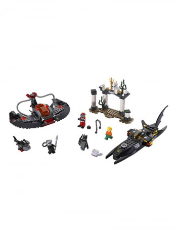 387-Piece Super Heroes Black Manta Deep Sea Strike Building Set 76027 38 x 5.5 x 26cm