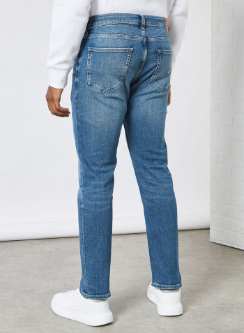 Straight Fit Jeans Blue