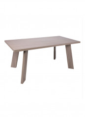 6-Seater Cathy Dining Table Brown 180 x 75 x 90centimeter