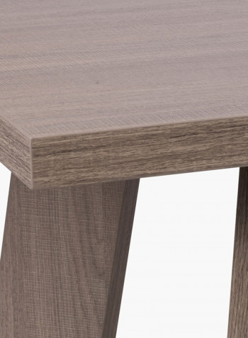 6-Seater Cathy Dining Table Brown 180 x 75 x 90centimeter