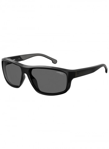 Men's Rectangular Frame Sunglasses - Lens Size: 63 mm