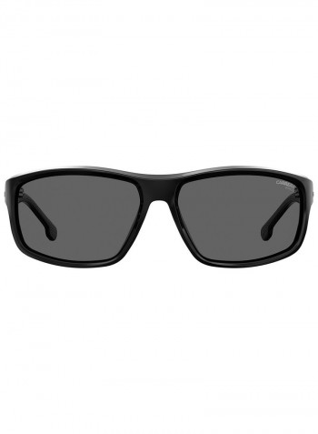 Men's Rectangular Frame Sunglasses - Lens Size: 63 mm
