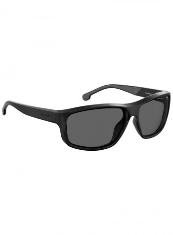 Men's Rectangular Frame Sunglasses - Lens Size: 63 mm