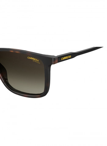 Men's Square Frame Sunglasses - Lens Size: 55 mm