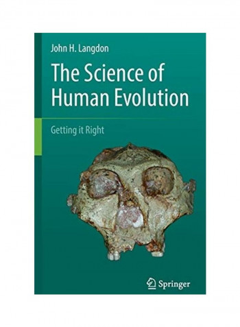 The Science Of Human Evolution Hardcover English by John H. Langdon
