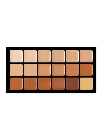 18-Shade HD Glamour Creme Super Palette Warm