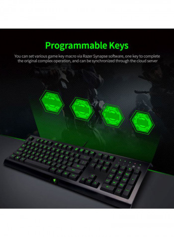 Cynosa Lite Gaming Keyboard With Mouse Black/Green