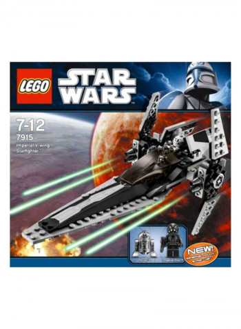139-Piece Star Wars Imperial V-wing Star Fighter Building Set 7915