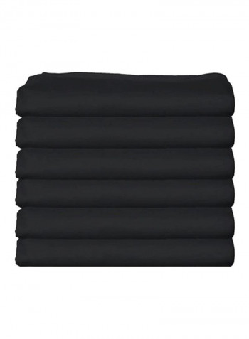 6-Piece Solid Fitted Crib Sheet Set