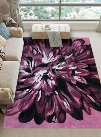 3D Flower Printing Bedroom Living Room Rug multicolour 80*120(W*L)cmcm