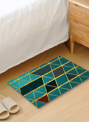 Modern Geometric Bedroom Living Room Carpet Green 80*120(W*L)cmcm