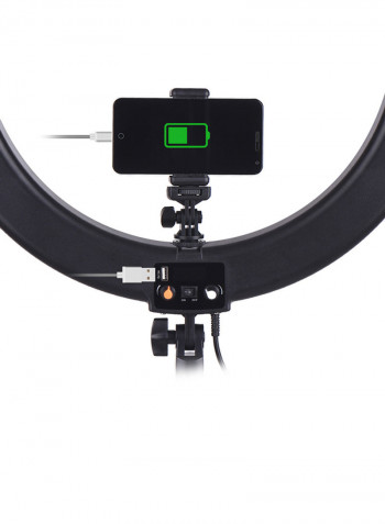 720-Piece Bi Colour Digital Ring Video Light Set RL720B 19inch Black