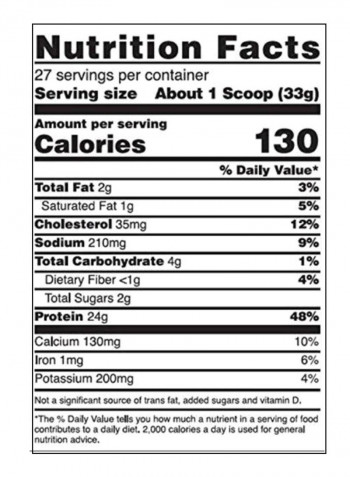 Gold Standard 100 Percent Whey Protein - Chocolate Hazelnut - 907 Gram