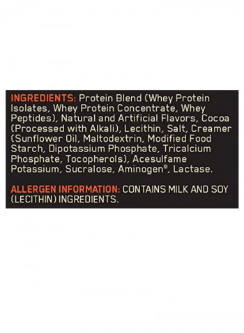 Gold Standard 100 Percent Whey Protein - Chocolate Peanut Butter - 907 Gram